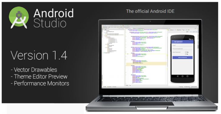 Fotografía - Android v1.4 studio passe dans le canal stable avec Amélioration Vector Drawable soutien, nouvel éditeur de thème, moniteurs de performance, Et Plus