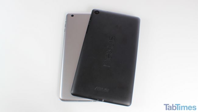 Nexus 7 2013 Mini iPad 3 Retour tt