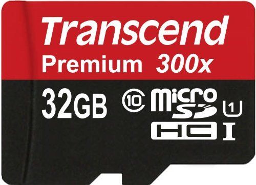 Transcend 32GB microSDHC UHS-1 Class10 carte mémoire