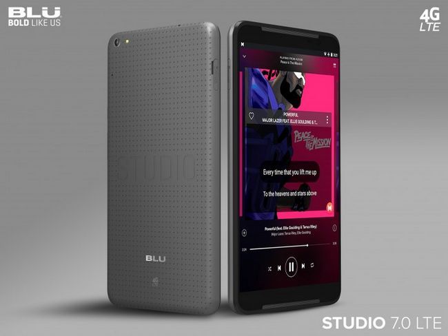 Fotografía - Blu annonce Le 7 pouces Massive Studio 7.0 HD LTE Pour ceux qui veulent une tablette Piégé dans le corps d'un téléphone