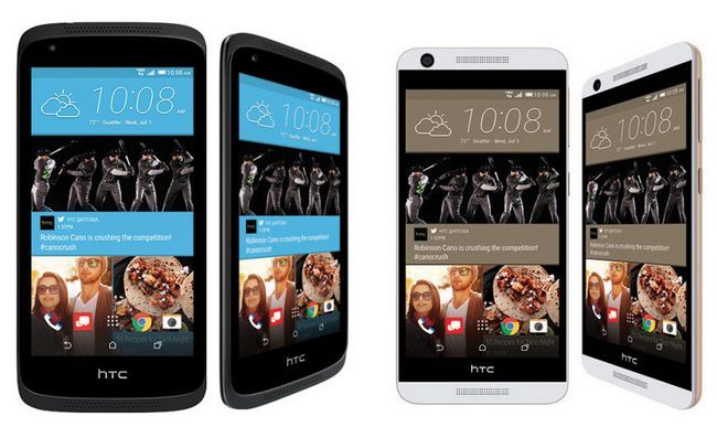 HTC Desire 526 et 626 Verizon