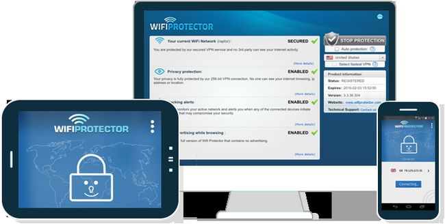 Fotografía - Offre: WiFi Protector VPN abonnement à vie de seulement 49 $!