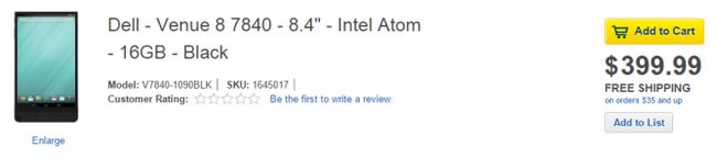 05/01/2015 01_03_27-Dell Venue 8 7840 8.4_ Intel Atom 16Go Noir V7840-1090BLK - Best Buy