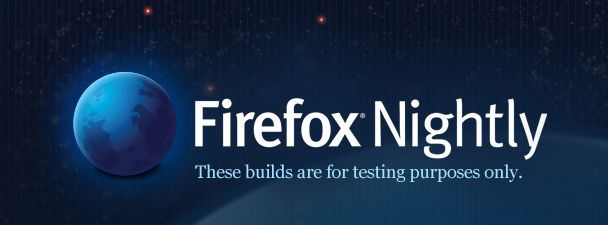 Nightly build de Firefox