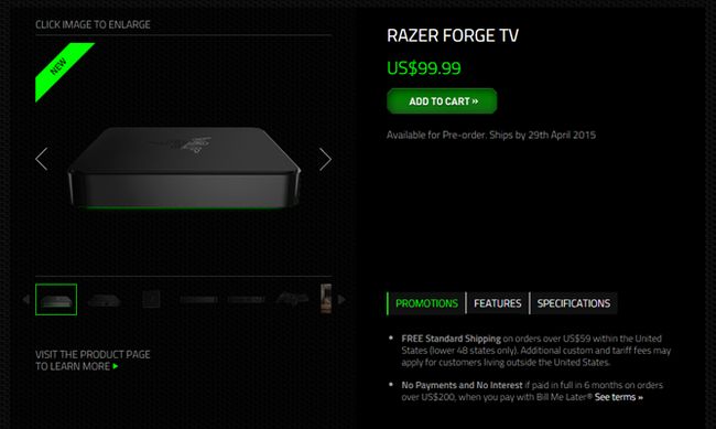 Fotografía - Forge TV maintenant disponible en pré-commander directement auprès de Razer (Y compris contrôleur Bundle), Le 29 Avril navires