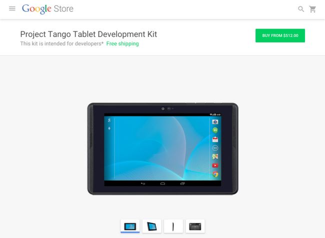 Fotografía - Google commence à vendre Projet Tango Tablet Invitation-Free For 512 $
