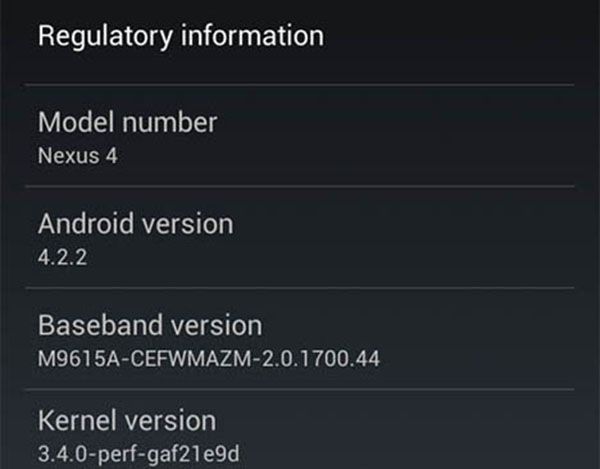 Fotografía - Comment mettre à jour manuellement votre Nexus 4, Nexus 7 et Nexus 10 à Android 4.2.2