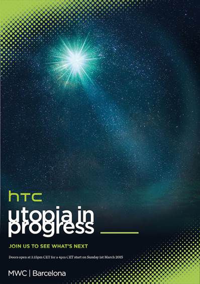Fotografía - HTC Envoie Out invite à MWC événement Le 1er Mars, New HTC One Probablement dans les cartes