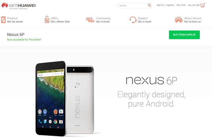 Fotografía - Huawei vend le Nexus 6P à travers son site Web américain, Too - Voici pourquoi vous pourriez envisager Il