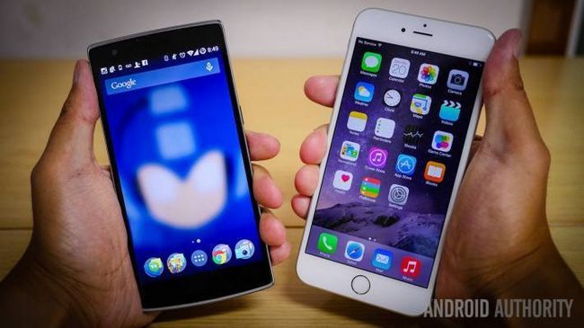Fotografía - iPhone 6 Plus vs OnePlus One Un coup d'oeil rapide