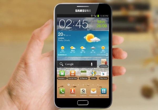 Fotografía - Samsung Galaxy Note Suite Premium présenté en vidéo, quand seront ICS venir?