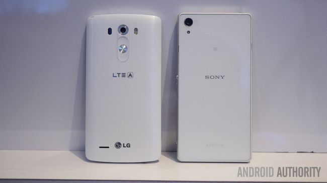 Fotografía - LG G3 vs Sony Xperia Z2 rapide coup d'oeil