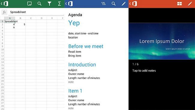 Microsoft Office pour Android 2 avis