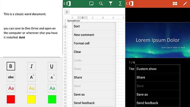 Microsoft Office pour Android 3