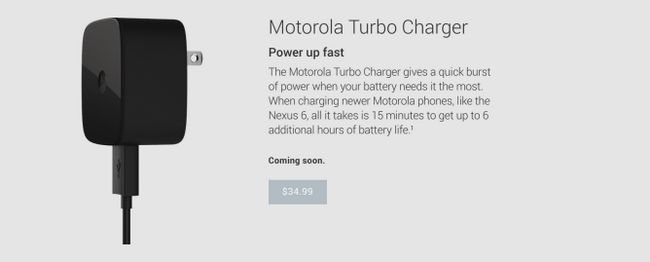 Fotografía - Motorola Turbo Chargeur Apparaît sur Google Play, répertorié comme Prochainement
