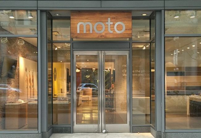 Fotografía - Motorola va ouvrir un magasin de téléphone détail à Chicago plus tard cette semaine