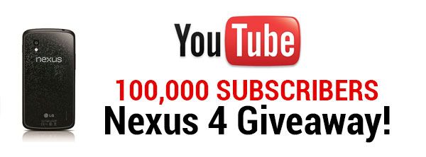 Fotografía - Nexus 4 cadeau pour célébrer 100k abonnés YouTube!