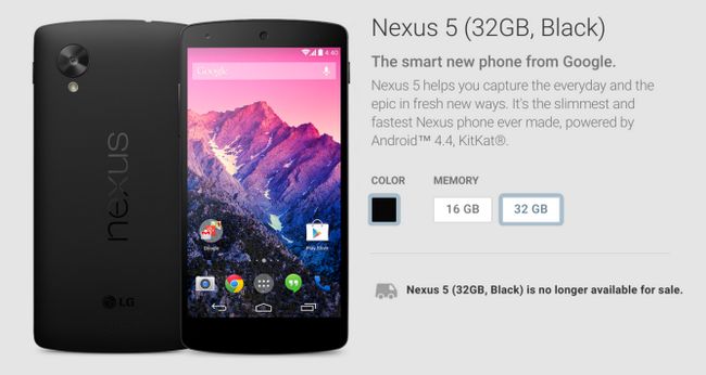 Nexus5Unavailable