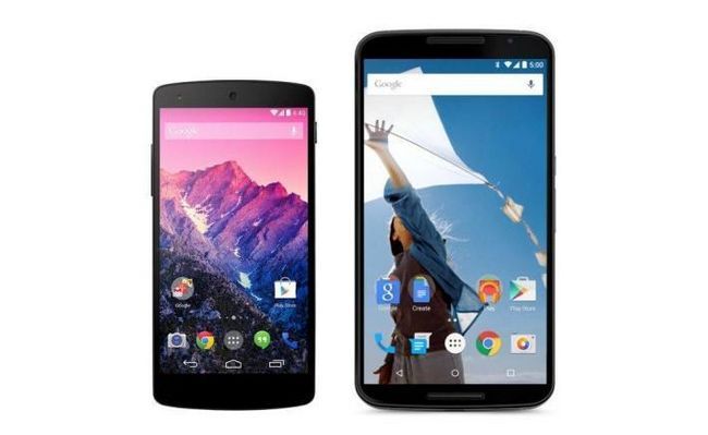 Nexus 6 Nexus vs 5 avant