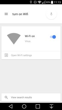 Fotografía - PSA: Commutation WiFi, Bluetooth et la lampe de poche fonctionne parfaitement avec les commandes vocales dans Google Recherche Dans Lollipop
