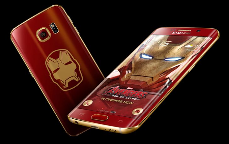 Fotografía - Samsung annonce le Galaxy S6 bord Iron Man Edition Pour la Corée du Sud, la Chine et Hong Kong