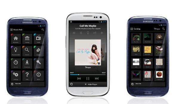 Fotografía - Samsung lance son app Hub 3-en-1 Musique pour le Galaxy S3 [de révision de la vidéo]