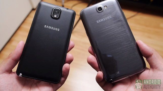 Fotografía - Samsung Galaxy Note 3 vs Galaxy Note 2
