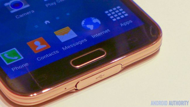 Samsung Galaxy S5 usb rabat empreintes digitales aa 4