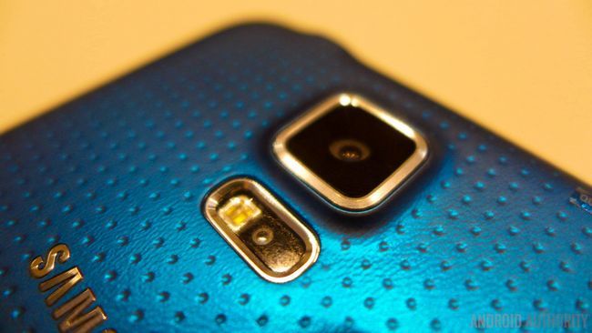 Samsung Galaxy 127 S5 caméra cardiofréquencemètre bleu