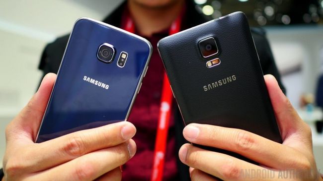 Samsung Galaxy S6 vs note 4 aa 4