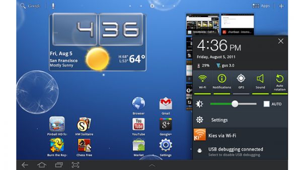 Fotografía - Samsung Galaxy Tab 10.1 TouchWiz mise à jour apporte des fonctions supplémentaires