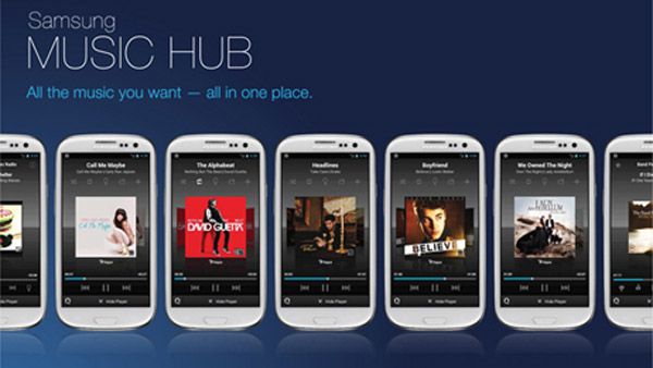 Fotografía - Samsung lance Music Hub avec le S3, offre 100 Go de stockage en nuage et le streaming illimité