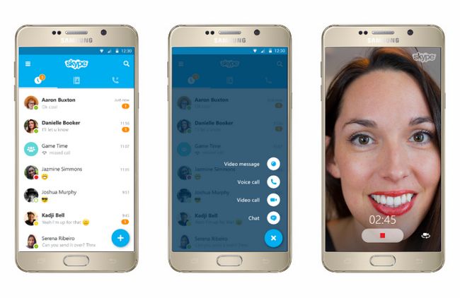 Fotografía - Skype pour Android obtient Matériel améliorations de conception et de mise à jour en version plus 6.0