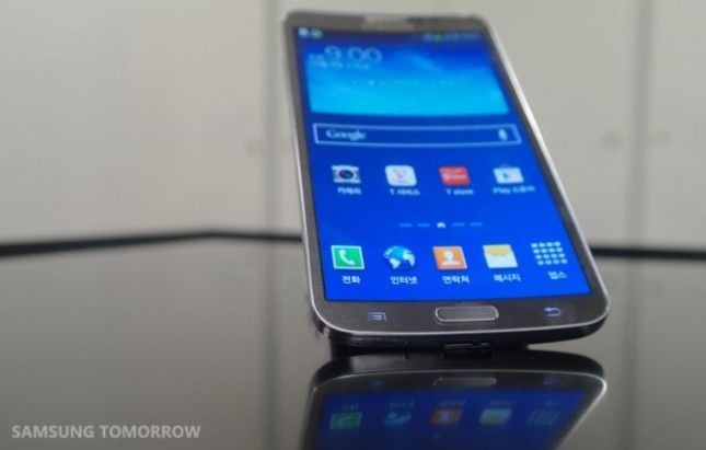 Samsung Galaxy écran incurvé d'affichage tour flexible (3)