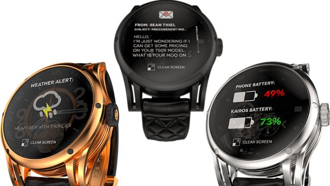 Kairo hybride Porter Android SmartWatch Fonctions