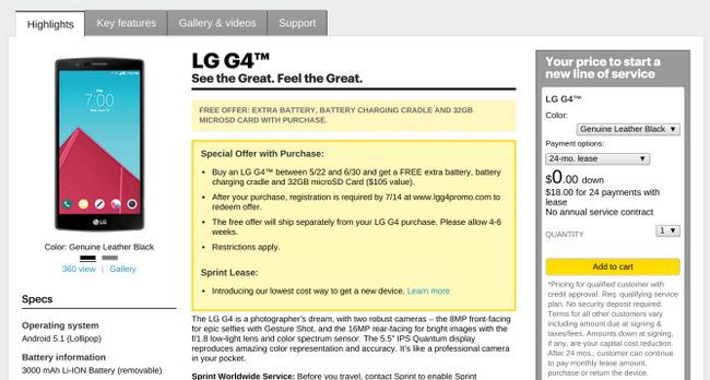 Fotografía - Le G4 LG devrait maintenant être disponible dans tous les principaux transporteurs américains-AT & T, Sprint, T-Mobile, US Cellular et Verizon