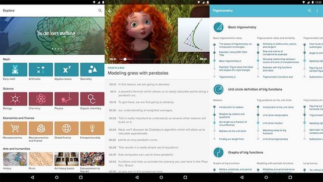 Khan Academy applications Android de la semaine