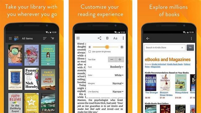 Amazon Kindle meilleures applications Android Tablet