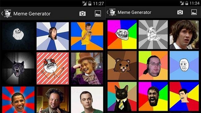 meilleur générateur meme Apps pour Android