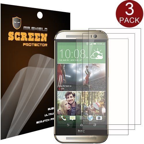 M. Shield [Tous Nouveau] HTC One M8 Anti Protecteur d'écran de Scratch [3-Pack]
