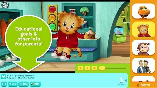 PBS Kids vidéo meilleures applications Android pour aider les enfants à apprendre