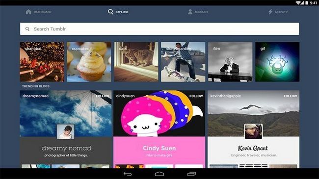 Tumblr meilleures applications Android de cuisson et recette des applications Android