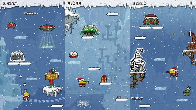 Doodle Jump meilleurs jeux pour enfants pour Android