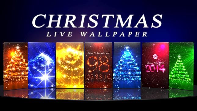 Noël Live Wallpaper meilleures applications de Noël