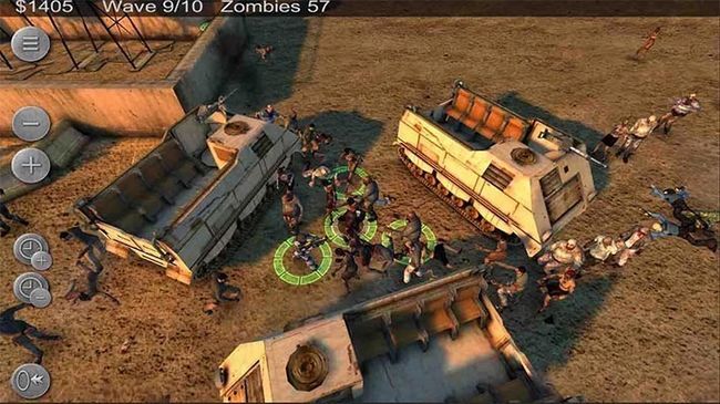 défense zombie jeux de tower defense Android