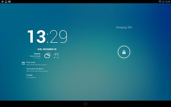 CyanogenMod Clock