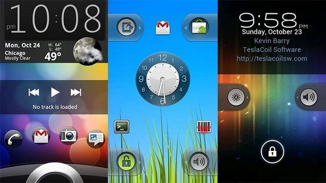 WidgetLocker meilleures applications de l'écran de verrouillage Android