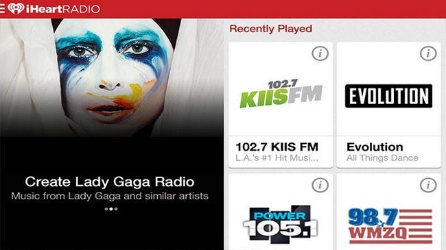 iheartradio - meilleures applications Android gratuits