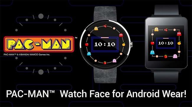 Best Watch faces d'usure Android pac-man visage de la montre