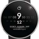 Visage de montre meilleures montres faces d'usure Android minimal et élégant